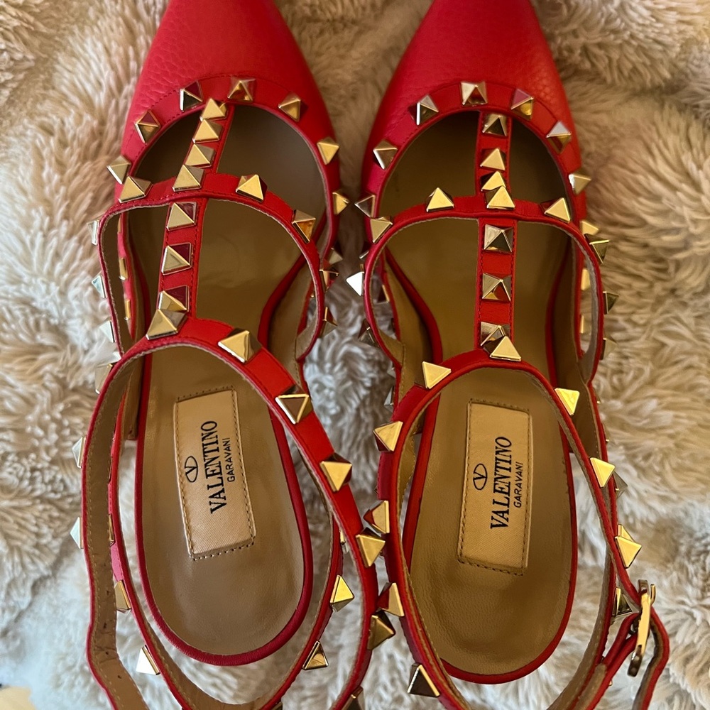 Valentino Red rockstuds heels